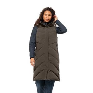 Jack Wolfskin - Women's Marienplatz Vest - Donzen bodywarmer, bruin