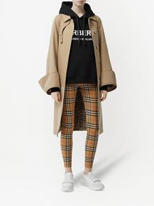 Burberry Legging met logo - Bruin