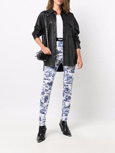 philippplein Philipp Plein High waist legging - Blauw