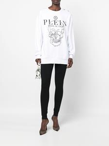 Philipp Plein Legging met logoband - Zwart