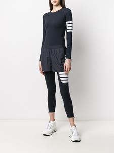 thombrowne Thom Browne Legging met vier strepen - Blauw