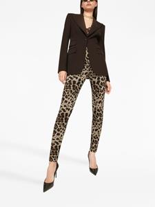 dolce&gabbana Dolce & Gabbana Legging met luipaardprint - Beige