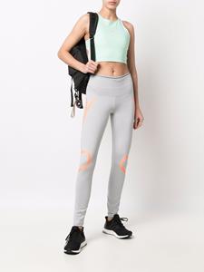 adidasbystellamccartney adidas by Stella McCartney Legging met zijstreep - Grijs
