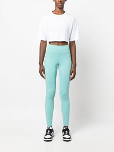 sporty&rich Sporty & Rich Legging met logotaille - Groen