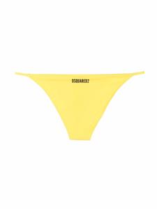 DSQUARED2 Bikinislip met logoprint - Geel
