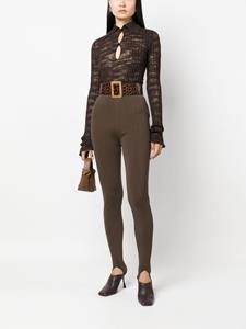 Nanushka High waist legging - Bruin