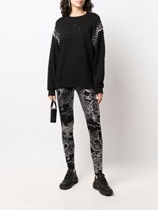 Philipp Plein Legging met print - Zwart