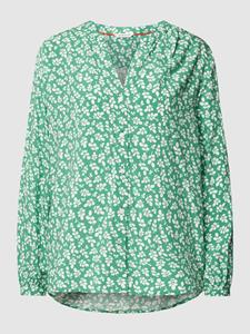 Tom Tailor Blouse van pure viscose met all-over motief