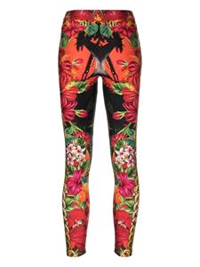 philippplein Philipp Plein Legging met print - Rood