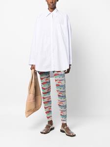 henrikvibskov Henrik Vibskov Legging met mesh - Beige