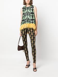 ladoublej La DoubleJ Legging met print - Zwart