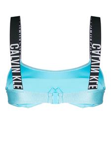 calvinklein Calvin Klein Geribbelde bralette - Blauw