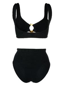 hunzag Hunza G Seersucker bikini - Zwart
