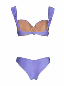 noireswimwear Noire Swimwear Glanzende bikini - Paars