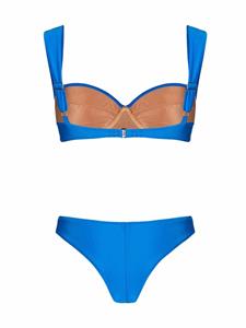 noireswimwear Noire Swimwear Glanzende bikini - Blauw