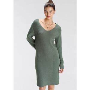 Tamaris Strickkleid mit Lochmuster