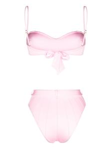 noireswimwear Noire Swimwear High waist bikini - Roze