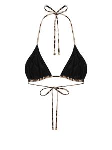 dolce&gabbana Dolce & Gabbana Bikinitop met luipaardprint - Beige