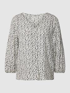 TOM TAILOR Druckbluse, mit durchgehender Knopfleiste
