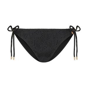 Beachlife Mat 40 Black Embroidery Dames Bikinibroekje
