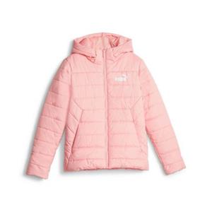 PUMA Steppjacke "ESS HOODED PADDED JACKET - für Kinder", mit Kapuze