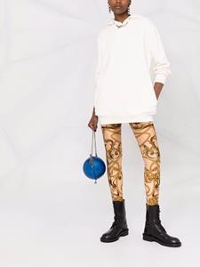 philippplein Philipp Plein Legging met barokprint - Beige