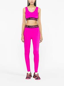 Dolce & Gabbana High waist legging - Roze