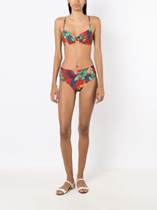 lygia&nanny Lygia & Nanny Veronica bikini met tropische print - Rood