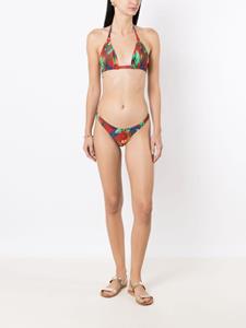 Lygia & Nanny Bikinislip met bloemenprint - Rood