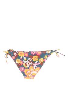 ERES Bikinislip met bloemenprint - Blauw