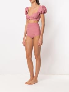 amirslama Amir Slama Bikini met hotpants - Beige