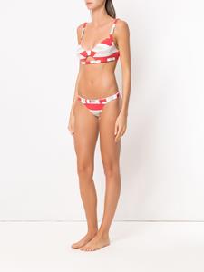 amirslama Amir Slama Gestreepte bikini - Rood