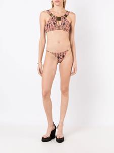 amirslama Amir Slama Bikinitop met bloemenprint - Rood