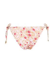 rebeccavallance Rebecca Vallance Bikinislip met bloemenprint - Wit