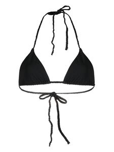TOTEME Bikinitop met halternek - Zwart