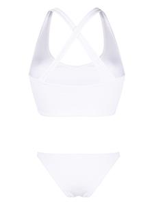 theattico The Attico Geribbelde bikini - Wit