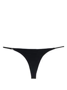 Dsquared2 Bikinislip met plakkaat - Zwart