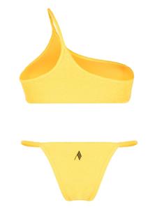 The Attico Asymmetrische bikini - Geel