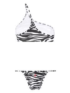 The Attico Asymmetrische bikini - Wit