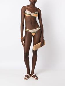 lygia&nanny Lygia & Nanny Gedraaide bikinitop - Bruin