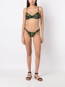 lygia&nanny Lygia & Nanny Bikinitop met botanische print - Groen