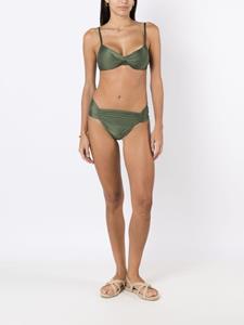 lygia&nanny Lygia & Nanny Gedraaide bikinitop - Groen