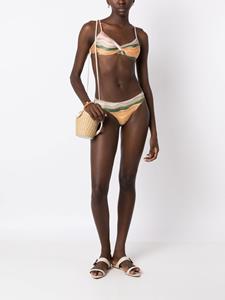 Lygia & Nanny Bikinislip met print - Geel