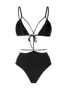 noireswimwear Noire Swimwear Monokini - Zwart