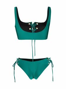 noireswimwear Noire Swimwear Metallic bikini - Groen
