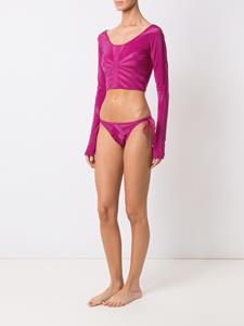 amirslama Amir Slama cropped bikini top - Roze