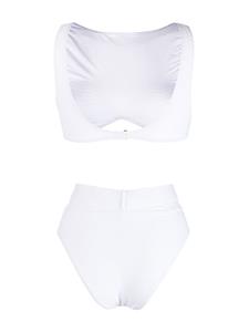 noireswimwear Noire Swimwear High waist bikini - Wit