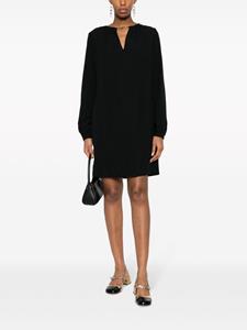 laurenralphlauren Lauren Ralph Lauren Mini-jurk met logoplakkaat - Zwart