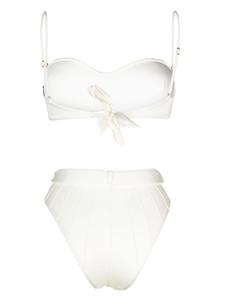 noireswimwear Noire Swimwear High waist bikini - Beige