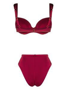 noireswimwear Noire Swimwear Bikini met amulet - Roze